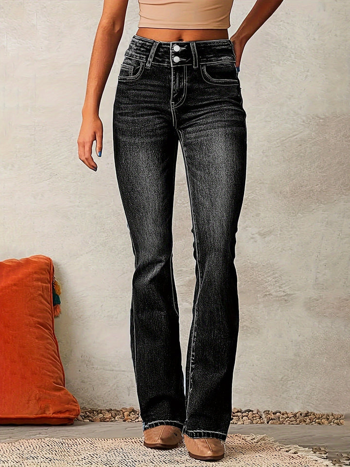 Aya | High-Waisted Skinny Jeans