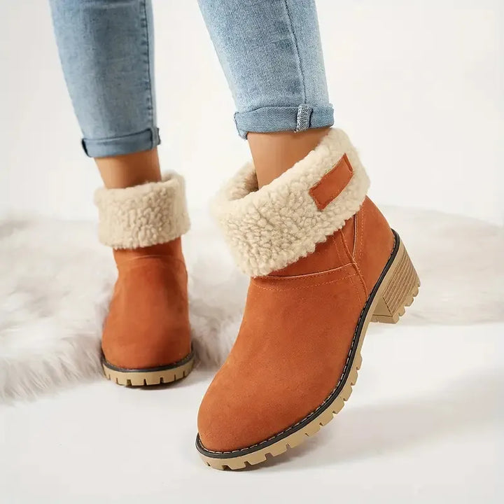 Teresa | Orthopedic Shearling Cuff Boots