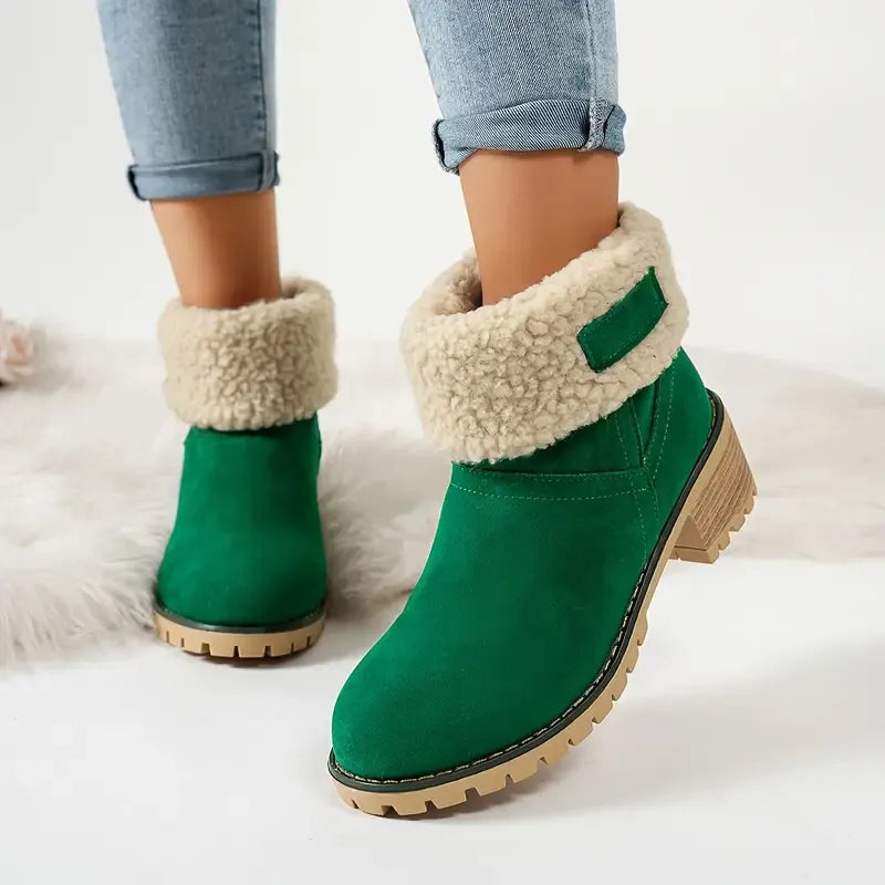 Teresa | Orthopedic Shearling Cuff Boots