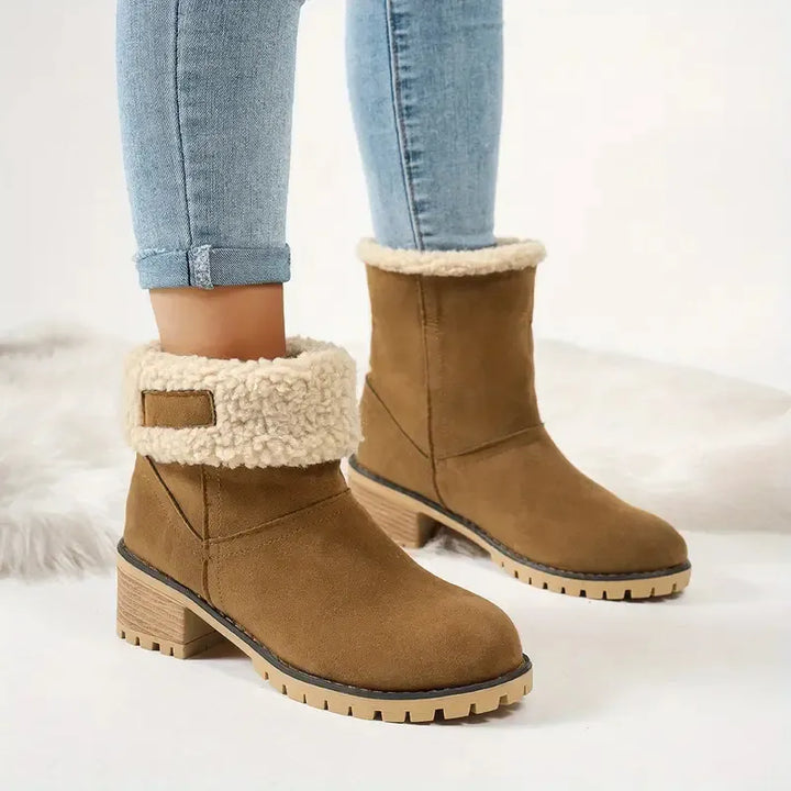 Teresa | Orthopedic Shearling Cuff Boots