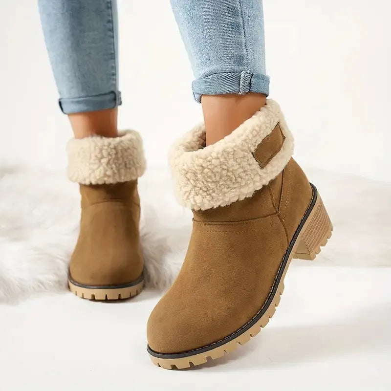Teresa | Orthopedic Shearling Cuff Boots