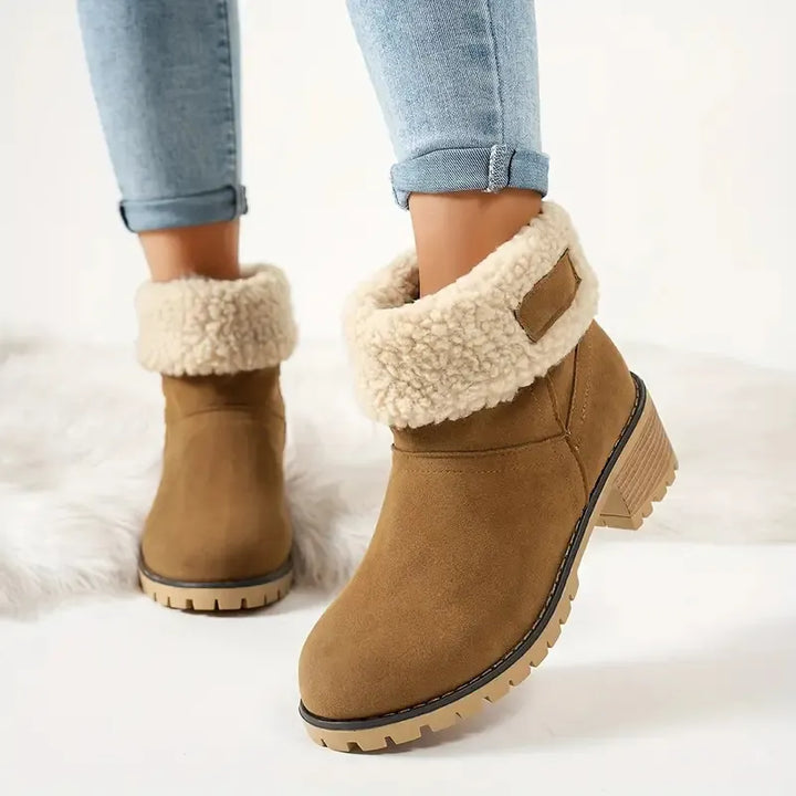Teresa | Orthopedic Shearling Cuff Boots