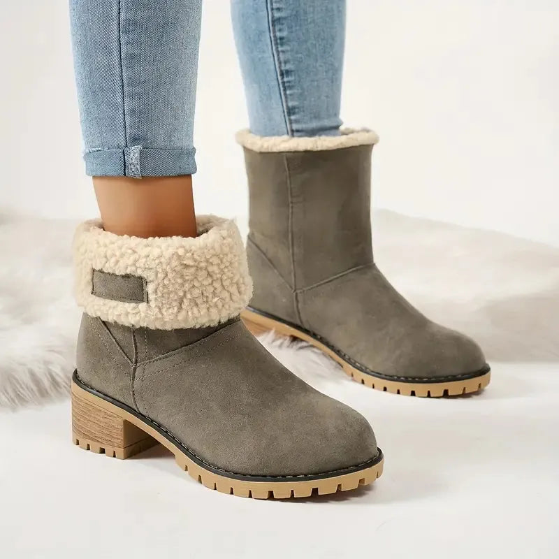 Teresa | Orthopedic Shearling Cuff Boots