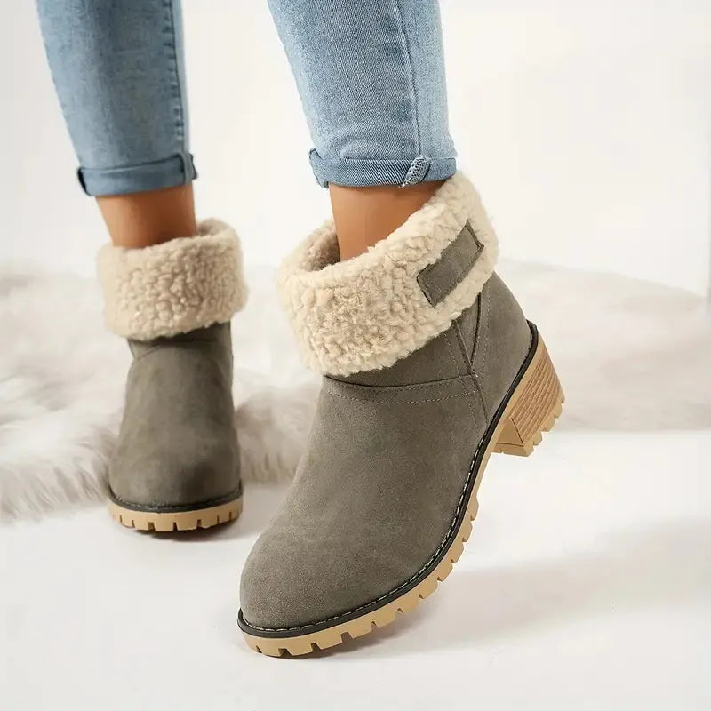 Teresa | Orthopedic Shearling Cuff Boots