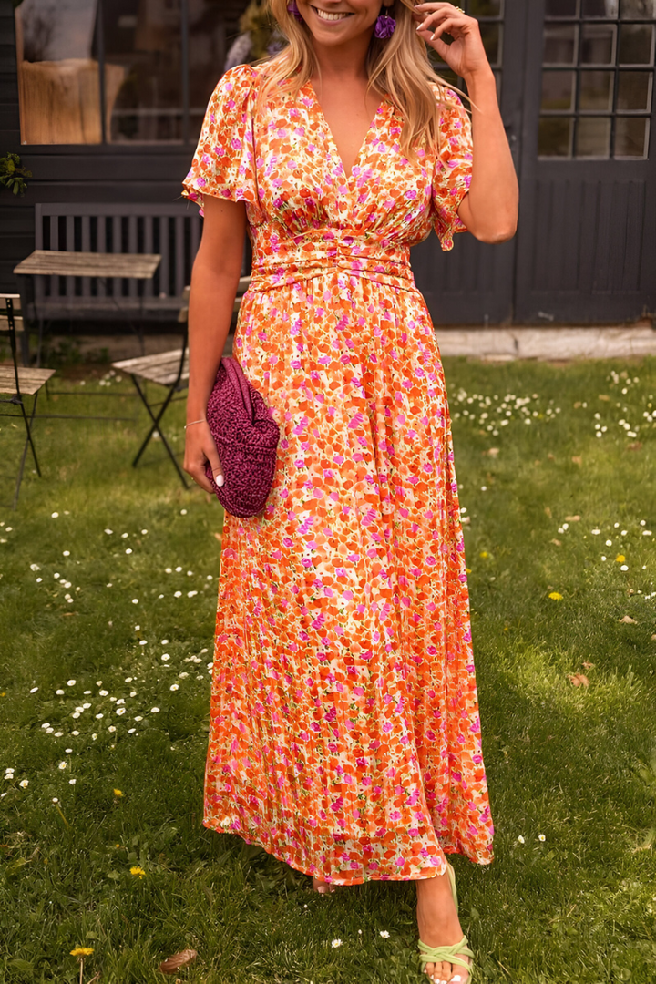 Alise | V-neck Maxi Dress