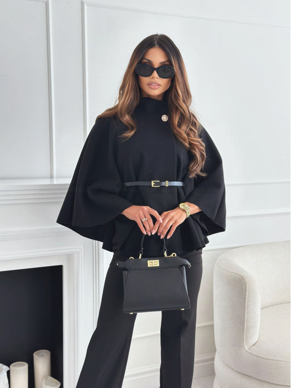 Minda | Chic butterfly jacket with belt