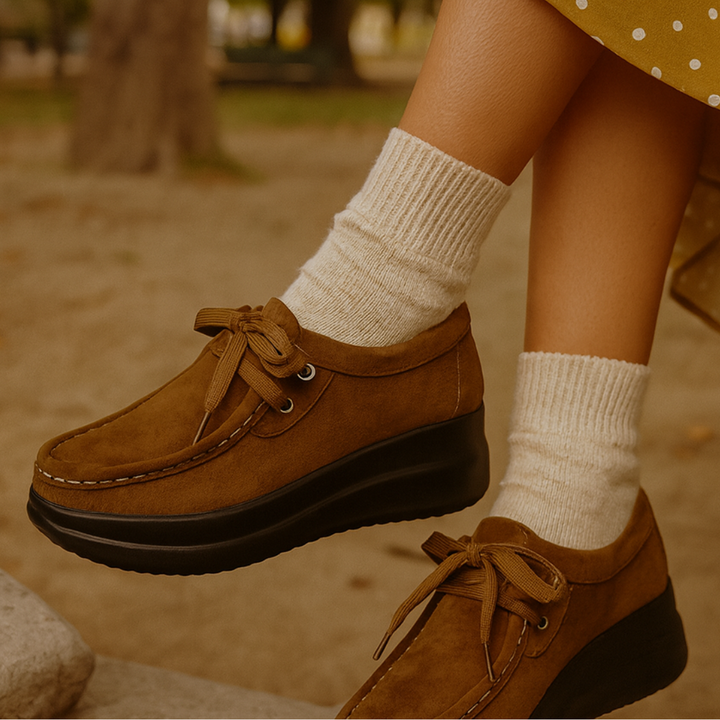 Tonya | Orthopedic Suede Shoes