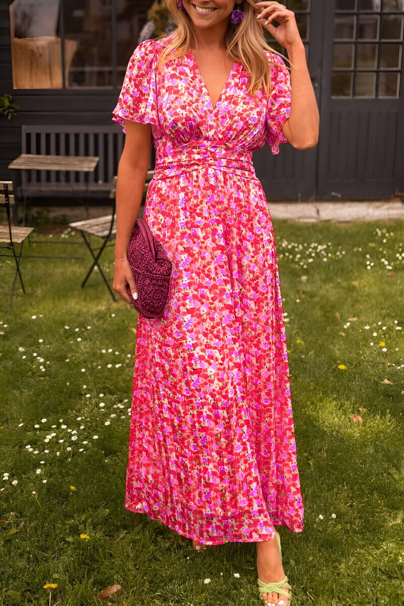 Alise | V-neck Maxi Dress
