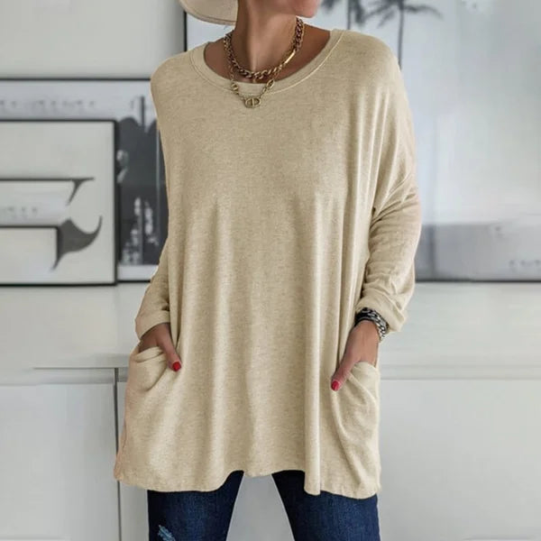 Jhoana | Relaxed Long Sleeves Sweater