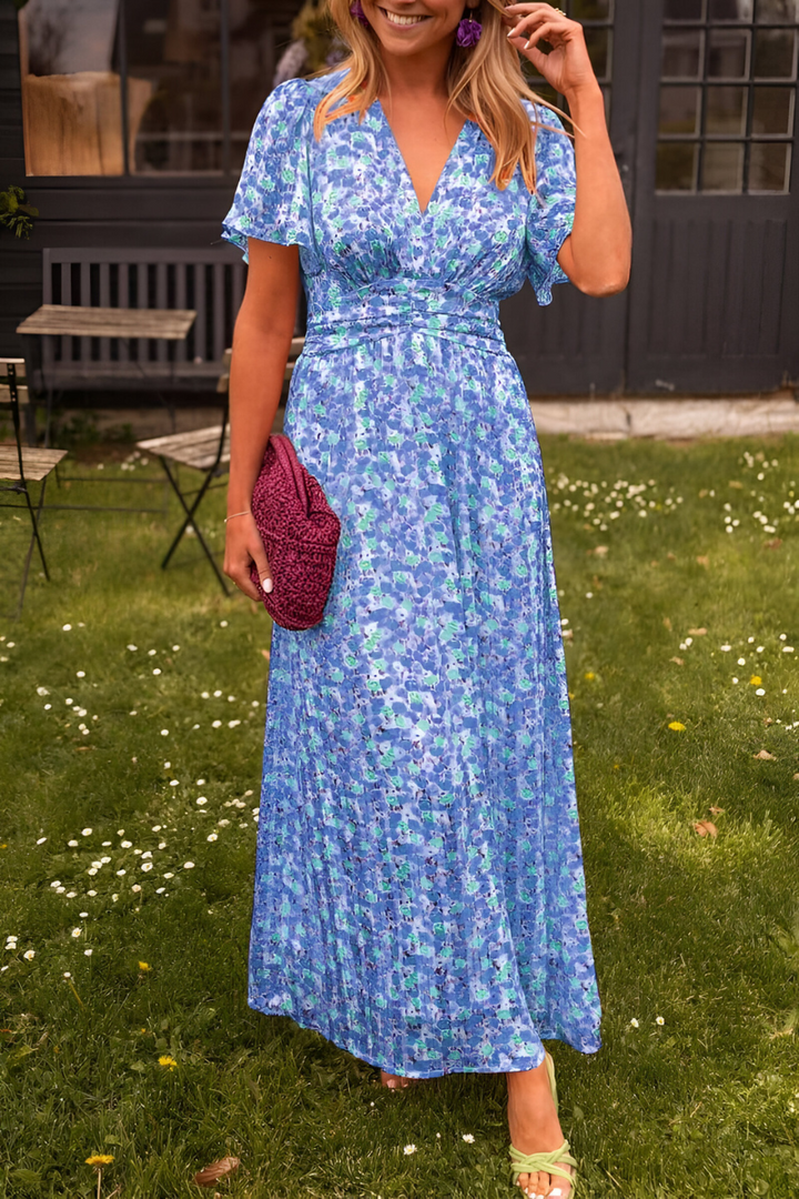 Alise | V-neck Maxi Dress