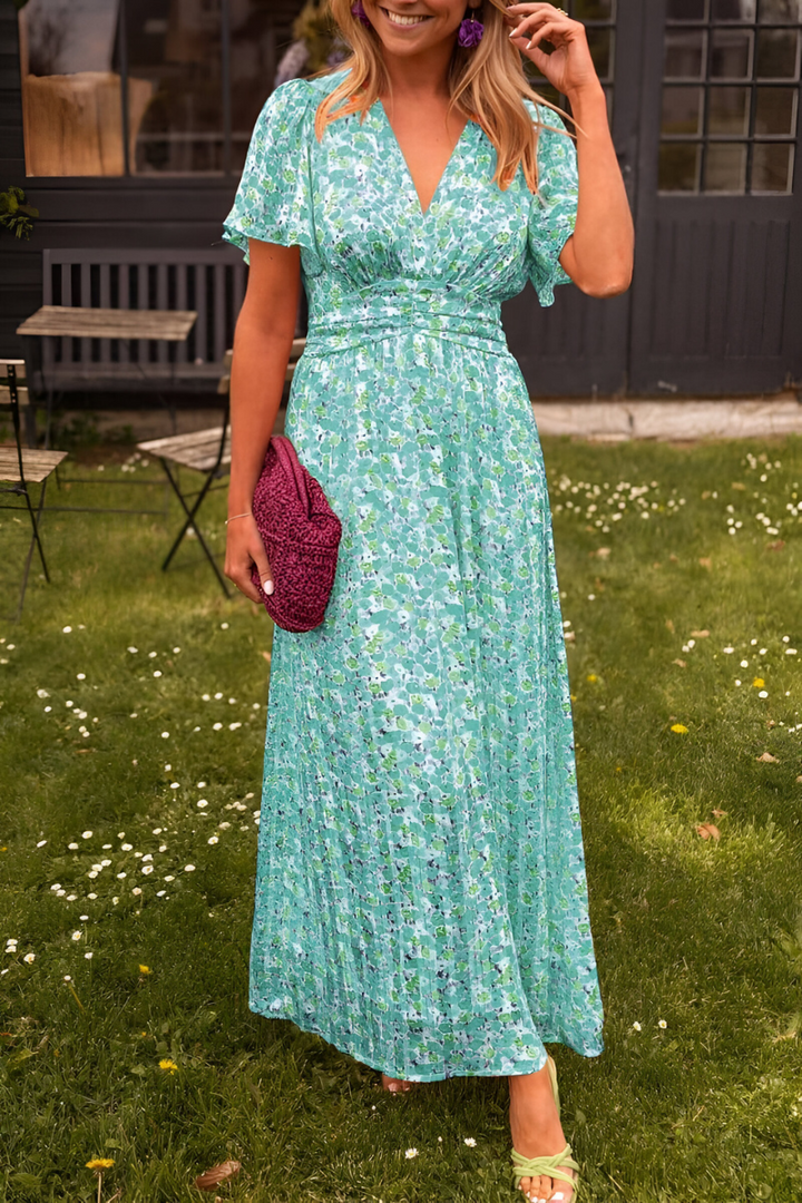 Alise | V-neck Maxi Dress