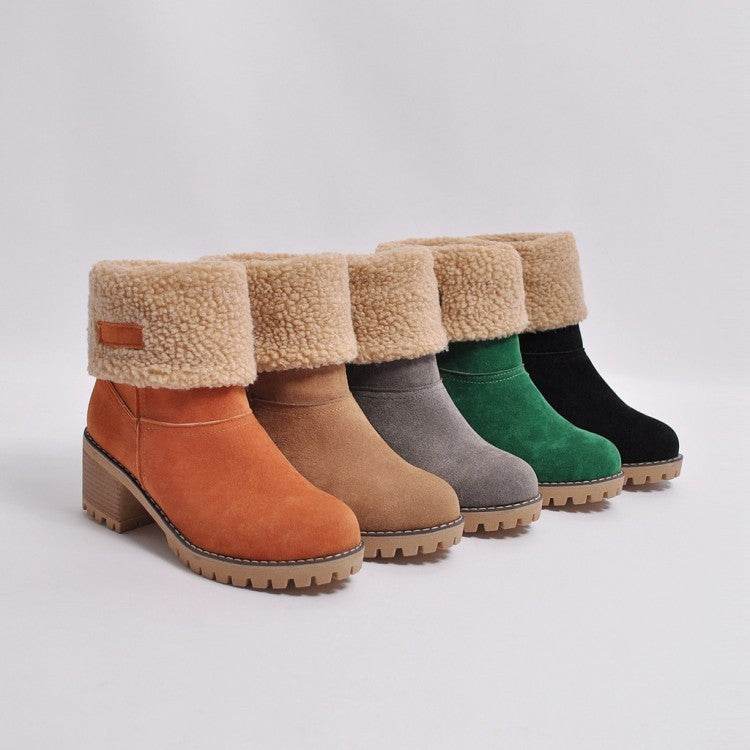 Teresa | Orthopedic Shearling Cuff Boots