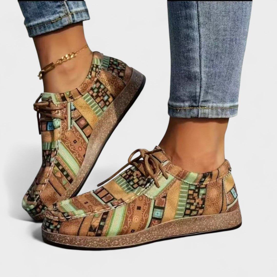 Scarlette | Orthopedic Vibrant Artistic Sneakers