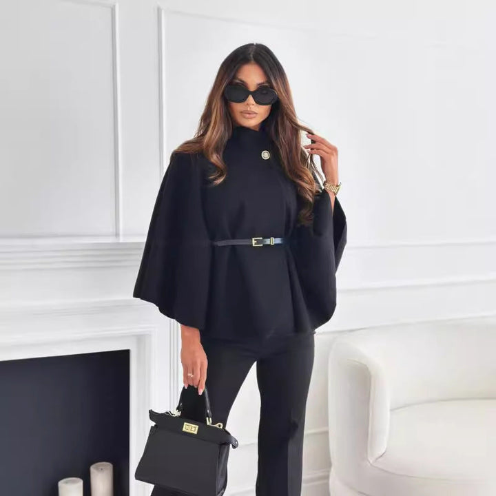 Minda | Chic butterfly jacket with belt
