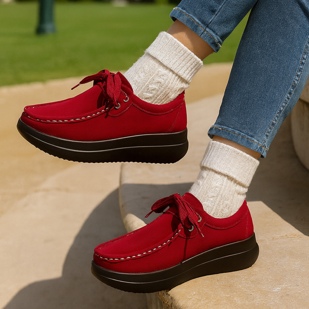 Tonya | Orthopedic Suede Shoes