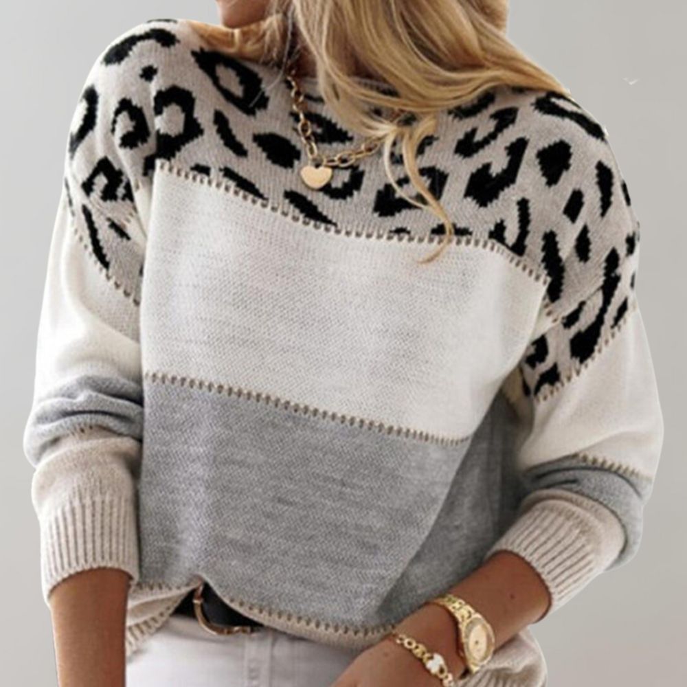Mellisa | Leopard Print  Sweater
