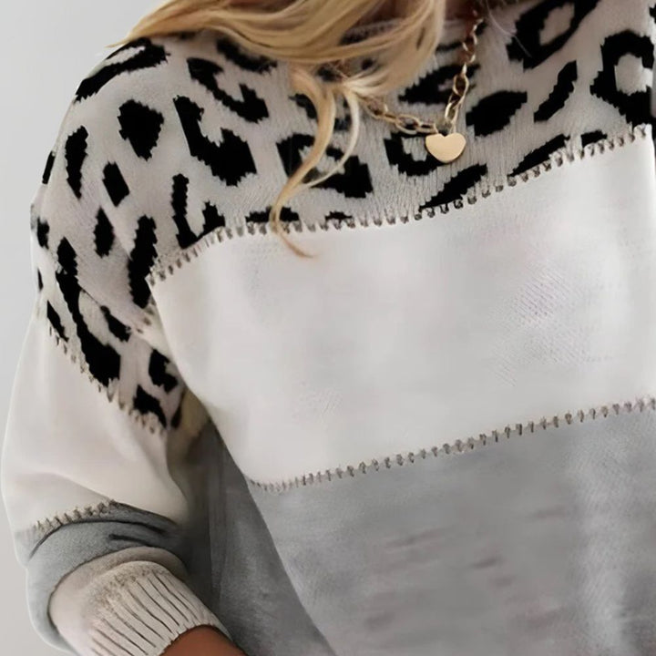 Mellisa | Leopard Print  Sweater