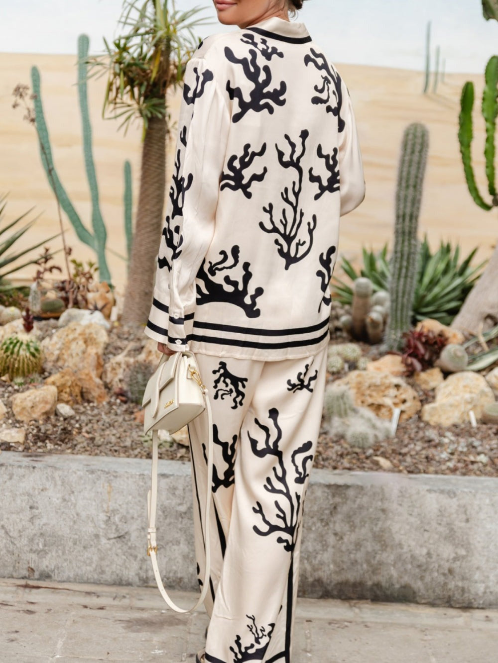 Tilda | Stylish Silk Pajama Set