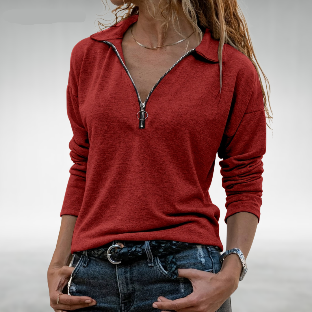 Nadine | Women's Half-Zip Sweaters
