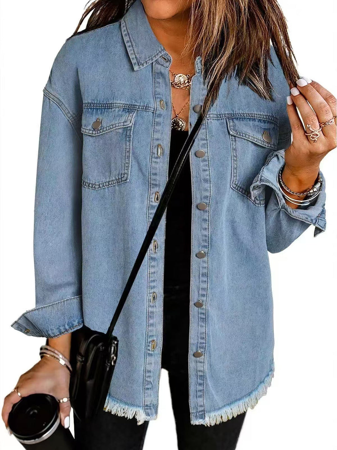 Kari | Classic Everyday Denim Jacket