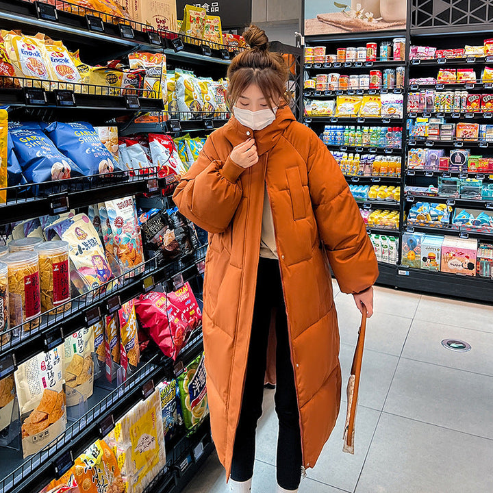 Keren | Classic Hooded Long Puffer Coat