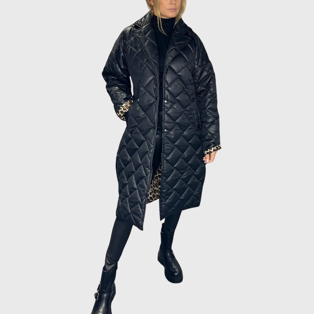 Freyda | Reversible Quilted Coat