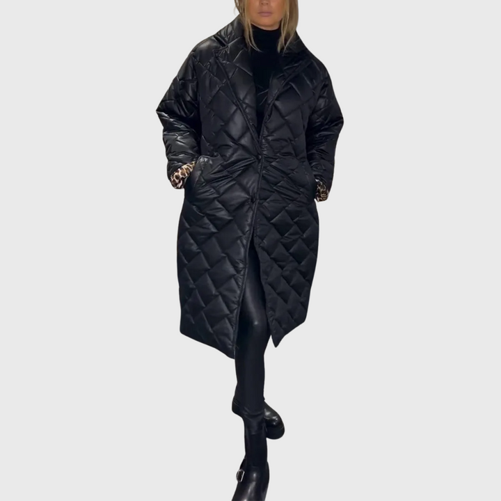 Freyda | Reversible Quilted Coat