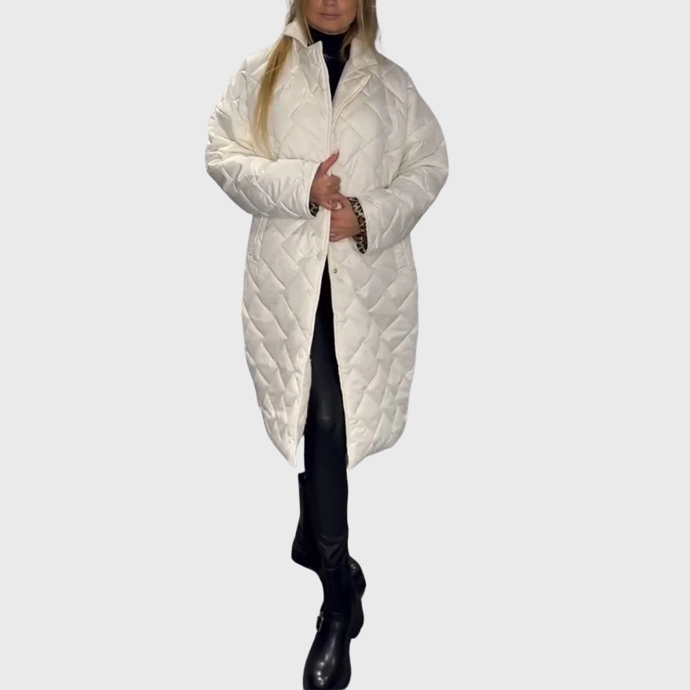 Freyda | Reversible Quilted Coat