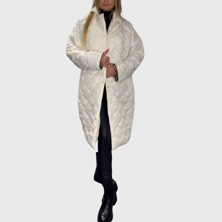 Freyda | Reversible Quilted Coat