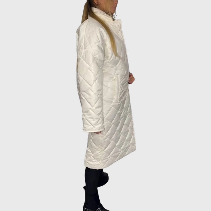 Freyda | Reversible Quilted Coat
