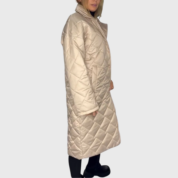 Freyda | Reversible Quilted Coat
