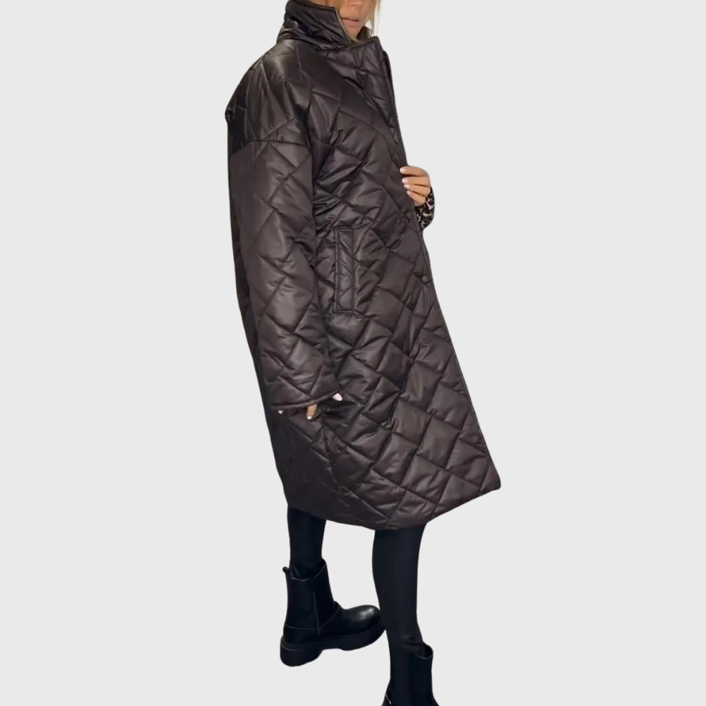Freyda | Reversible Quilted Coat