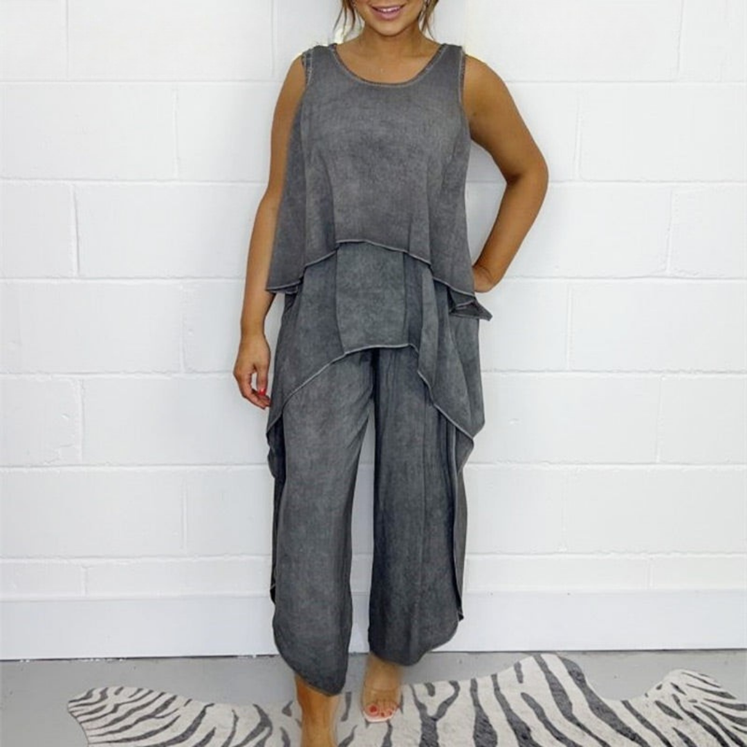 Rosan | Two-Piece Jumpsuit Set