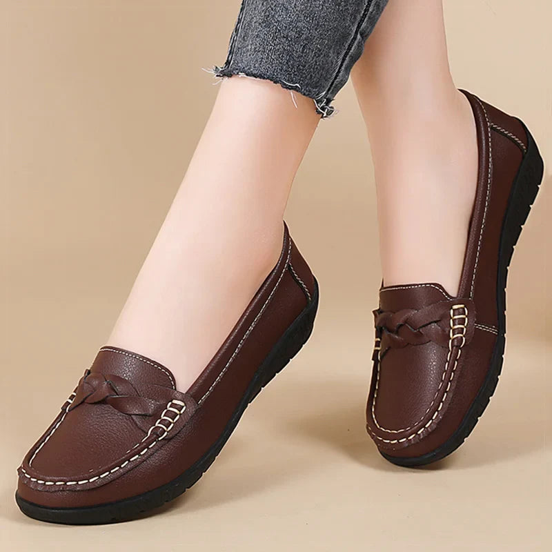Mavi | Orthopedic Soft Leather Comfort Loafers