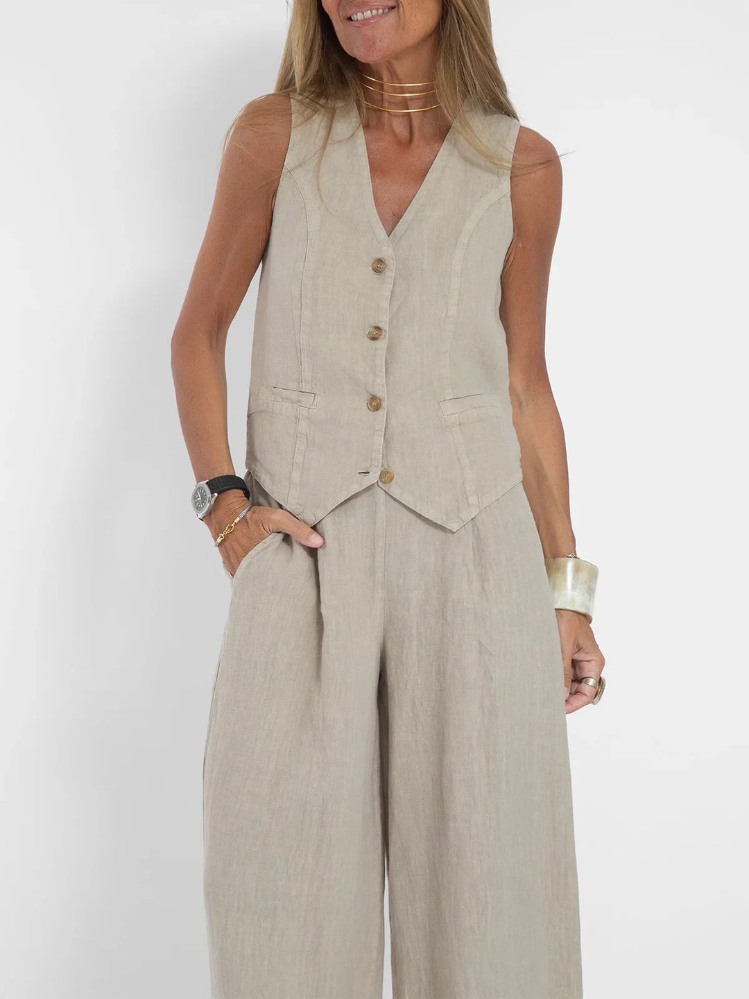 Jeni | Tailored Waistcoat Set