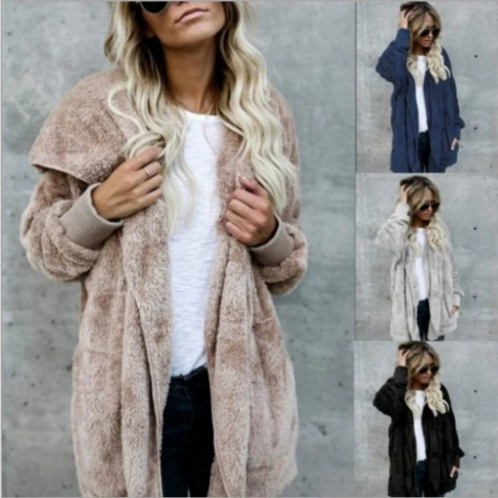 Cathy | Autumn and Winter Double Fleece Cardigan Coat