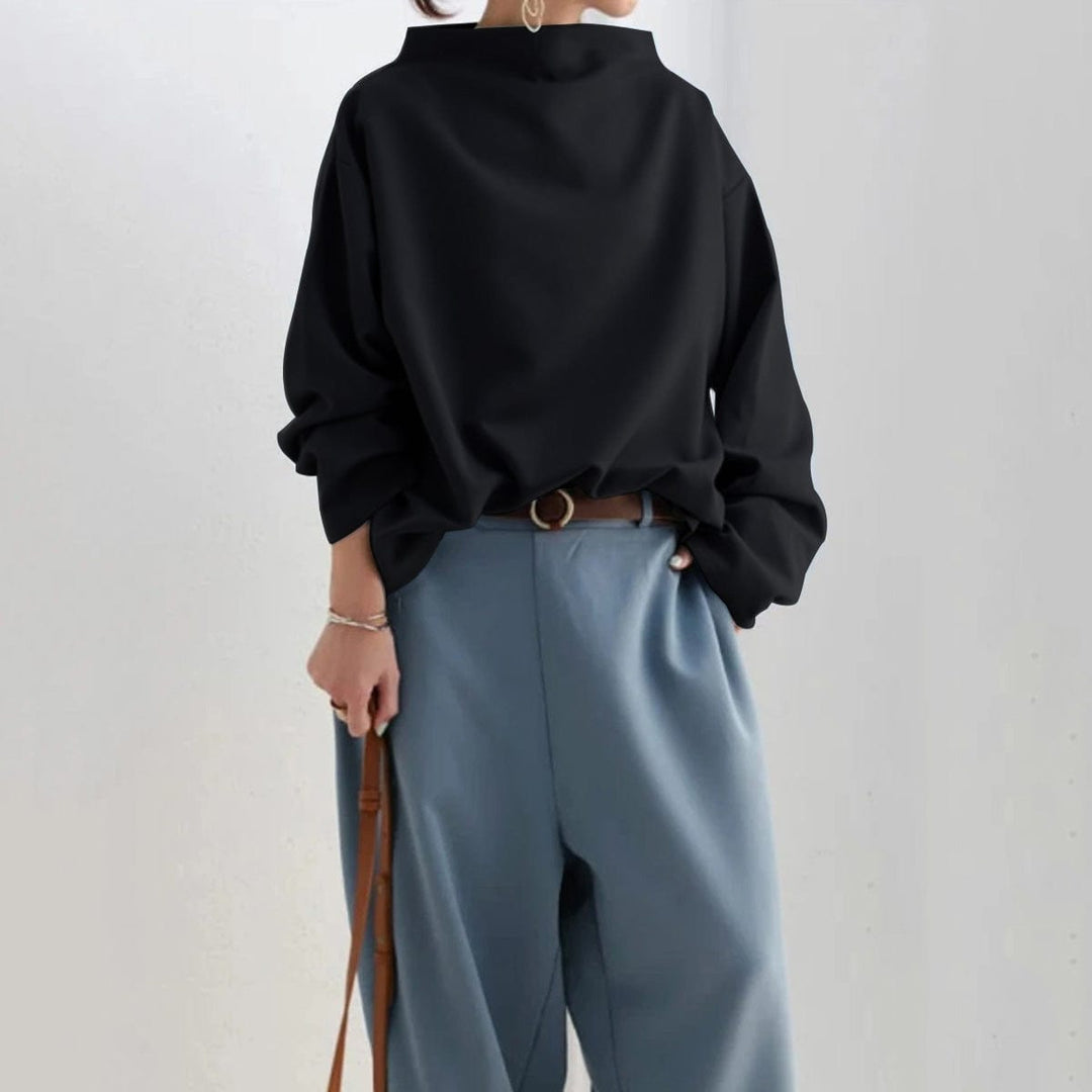 Morgan | Chic High Neck Pullover