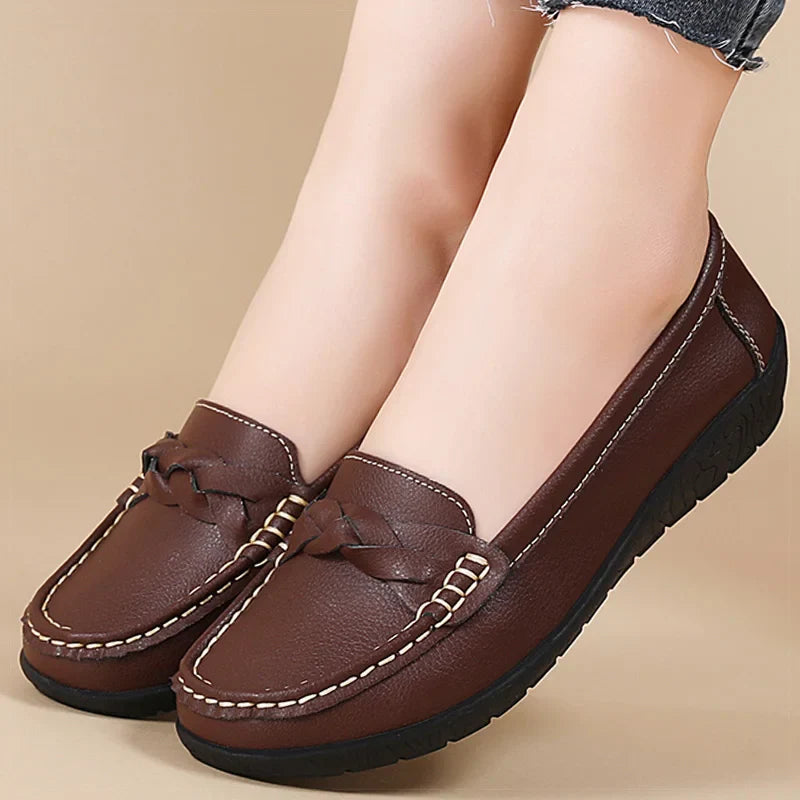Mavi | Orthopedic Soft Leather Comfort Loafers