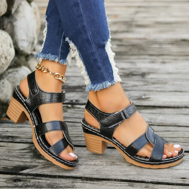 Nikka | Orthopedic High Heels Sandals