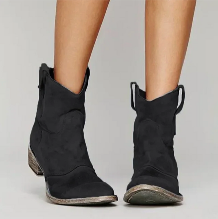 Roselle |  Suede Western Boots