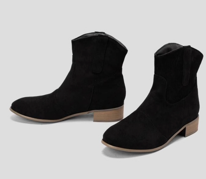 Roselle | Suede Orthopedic Western Boots