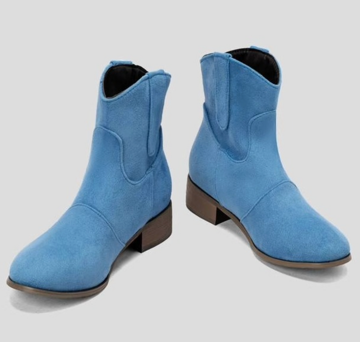 Roselle | Suede Orthopedic Western Boots