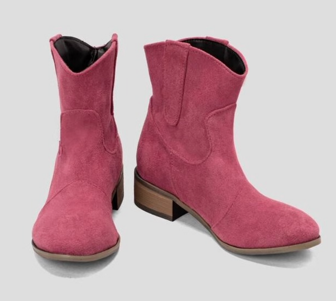 Roselle | Suede Orthopedic Western Boots