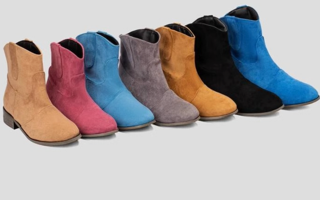 Roselle | Suede Orthopedic Western Boots