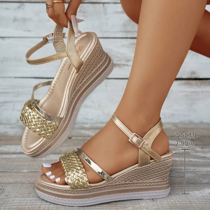 Ayala | Orthopedic Shimmer Sandals