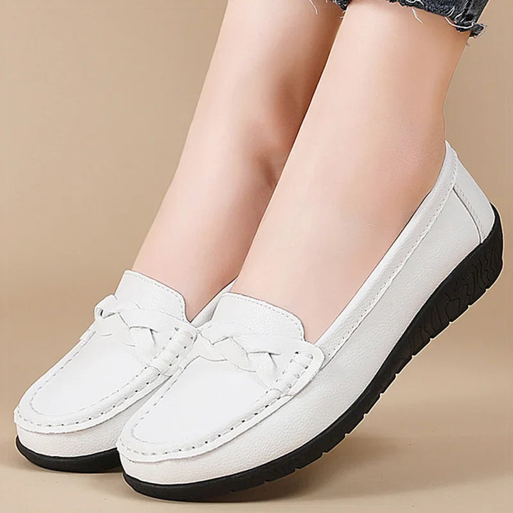 Mavi | Orthopedic Soft Leather Comfort Loafers