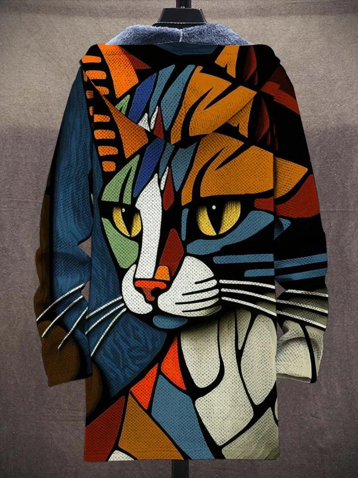 Leiara | Artfully Printed Cardigan