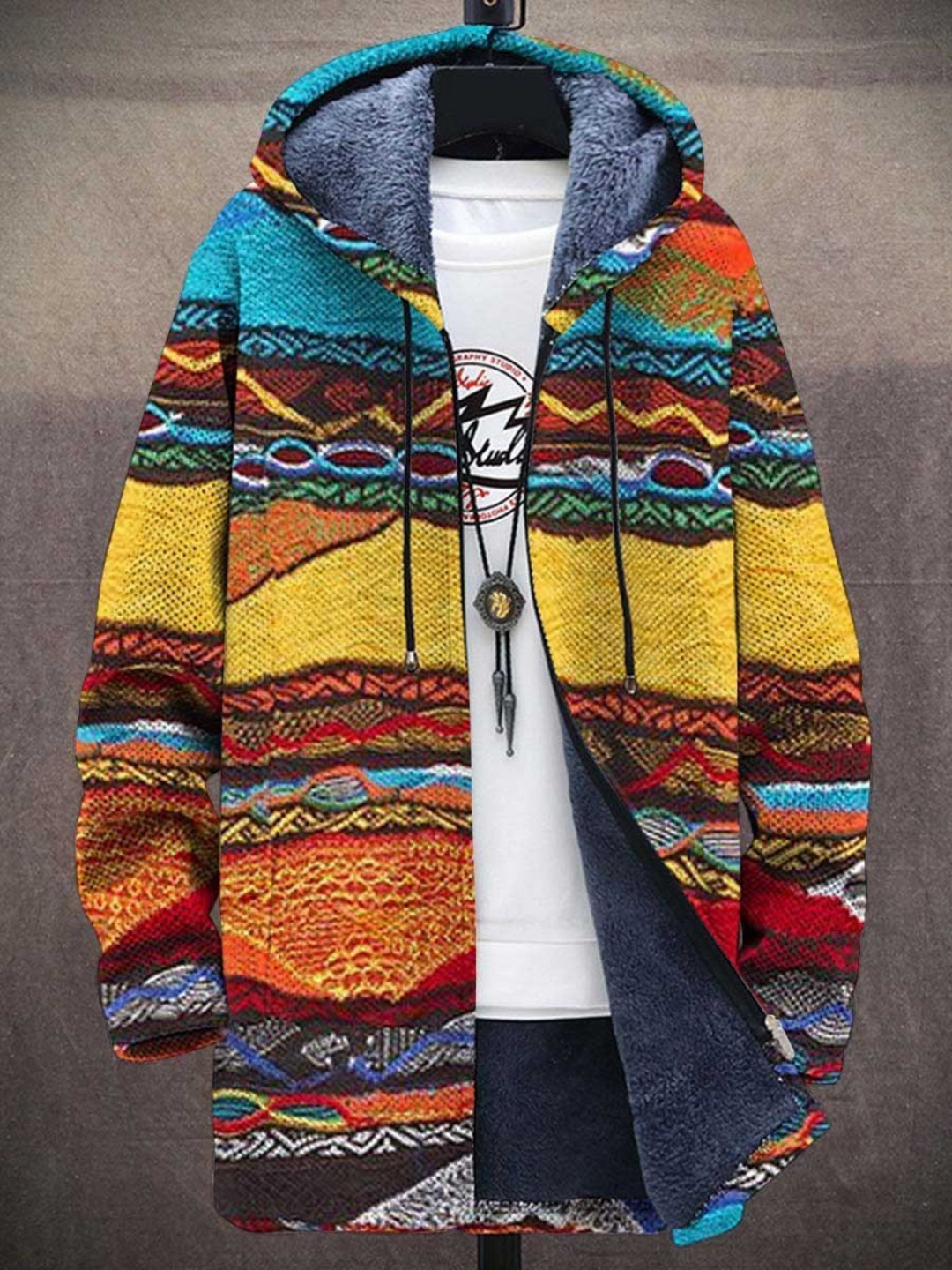 Leiara | Artfully Printed Cardigan