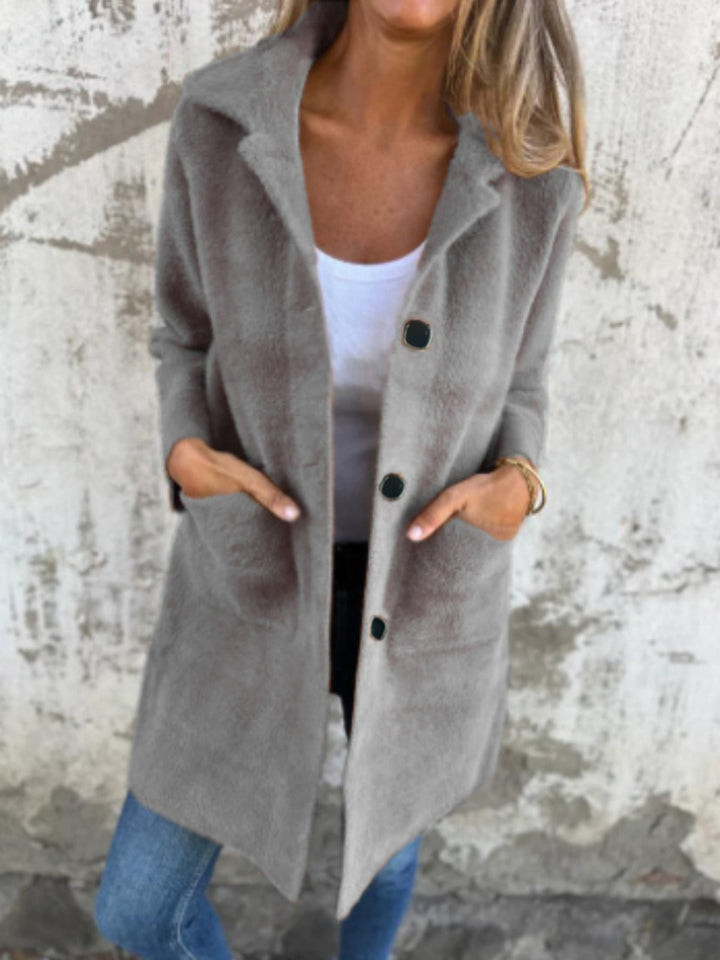 Erica | Mid-Length Cashmere Coat