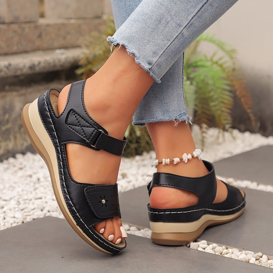Becky | Orthopedic Floral Pattern Sandals